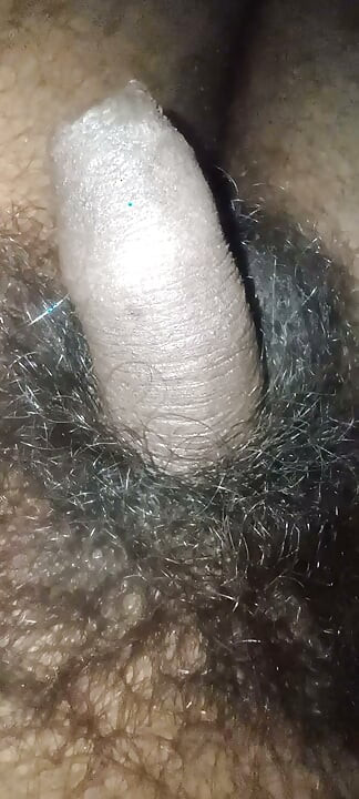 Hairy big dick jerking
