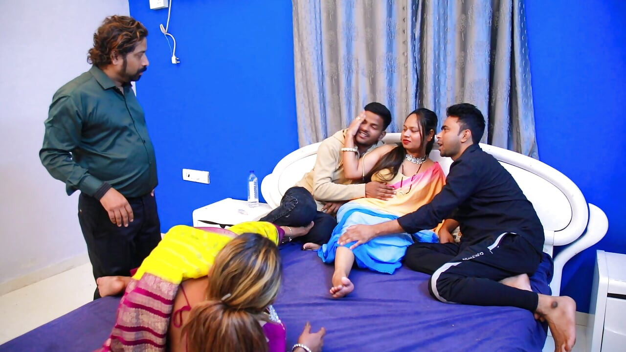 OFFICE OWNER AND EMPLOYEES HELD GROUP PARTY AND TWO GIRLS WERE ALSO PRESENT