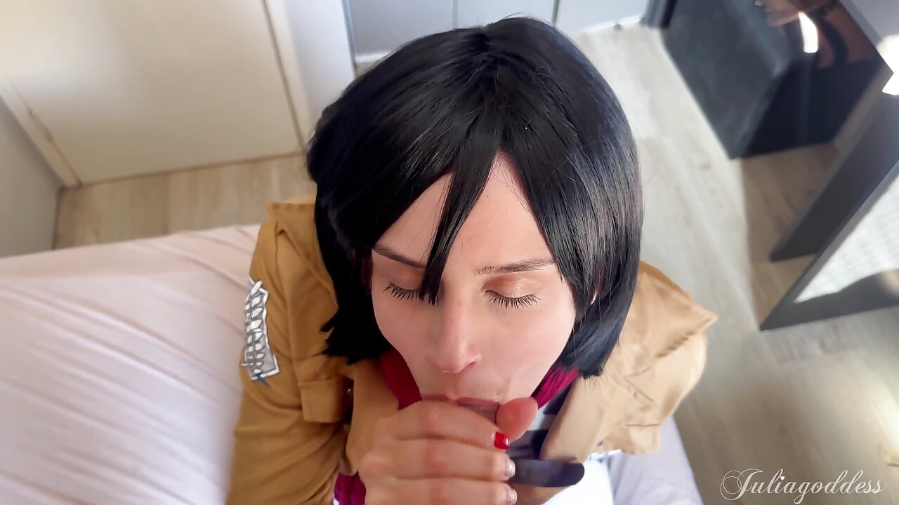 Mikasa POV Blowjob Fantasy - Slow, Wet & Naughty