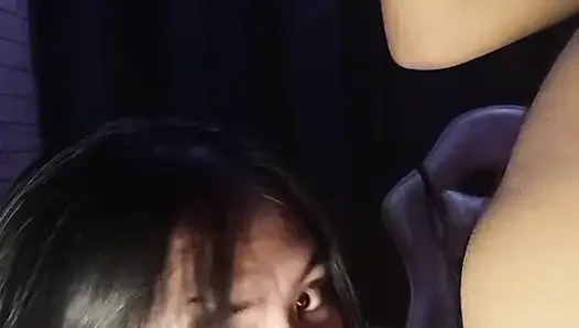 Ayesha Sy Sucks It Like A Pro And Asks For More All The Way In The Face