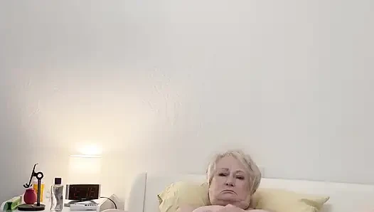 Granny Fucked by Dildo