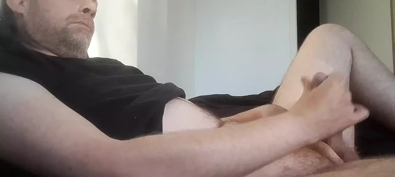 Morning handjob