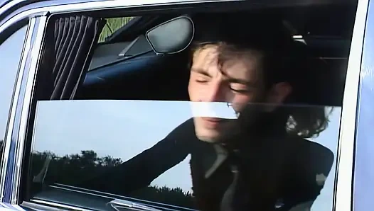 Blonde Bombshell Deepthroats Massive Cock Hungrily