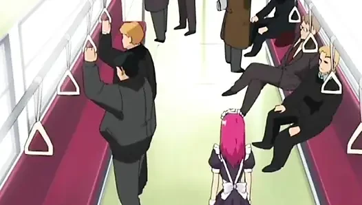 Friends supriced me and palyed hard with me japanese anime