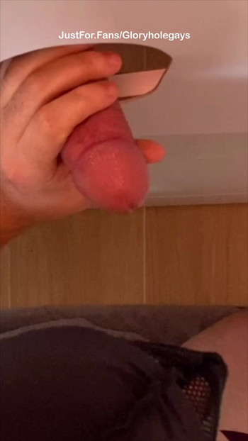 He Shouldn't Be Here - But His Orgasm Says Otherwise