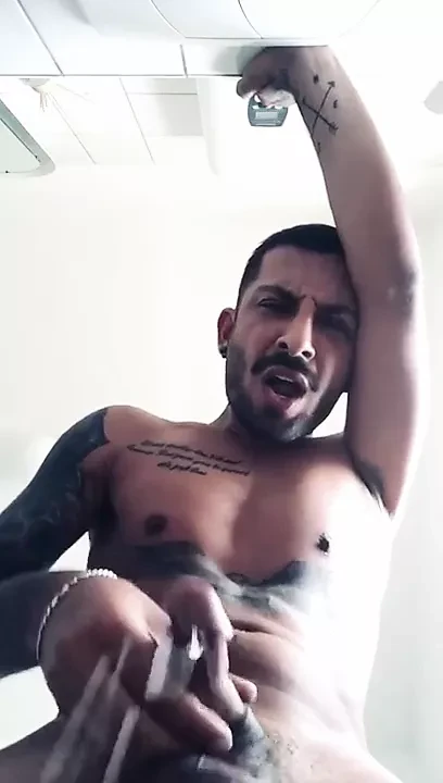 Denis is jerking and cumming