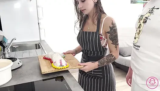 Naughty Pastry, the Couple's Zizi Cake
