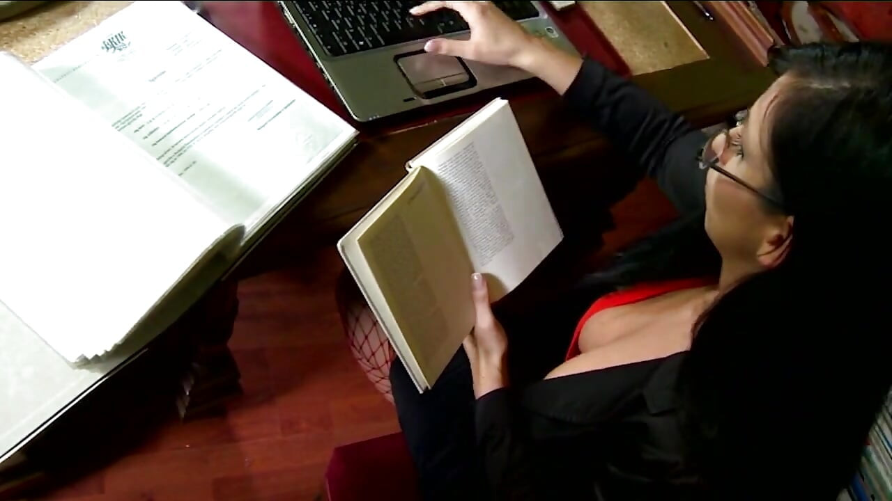 Office Sluts in Glasses Getting Fucked Hard