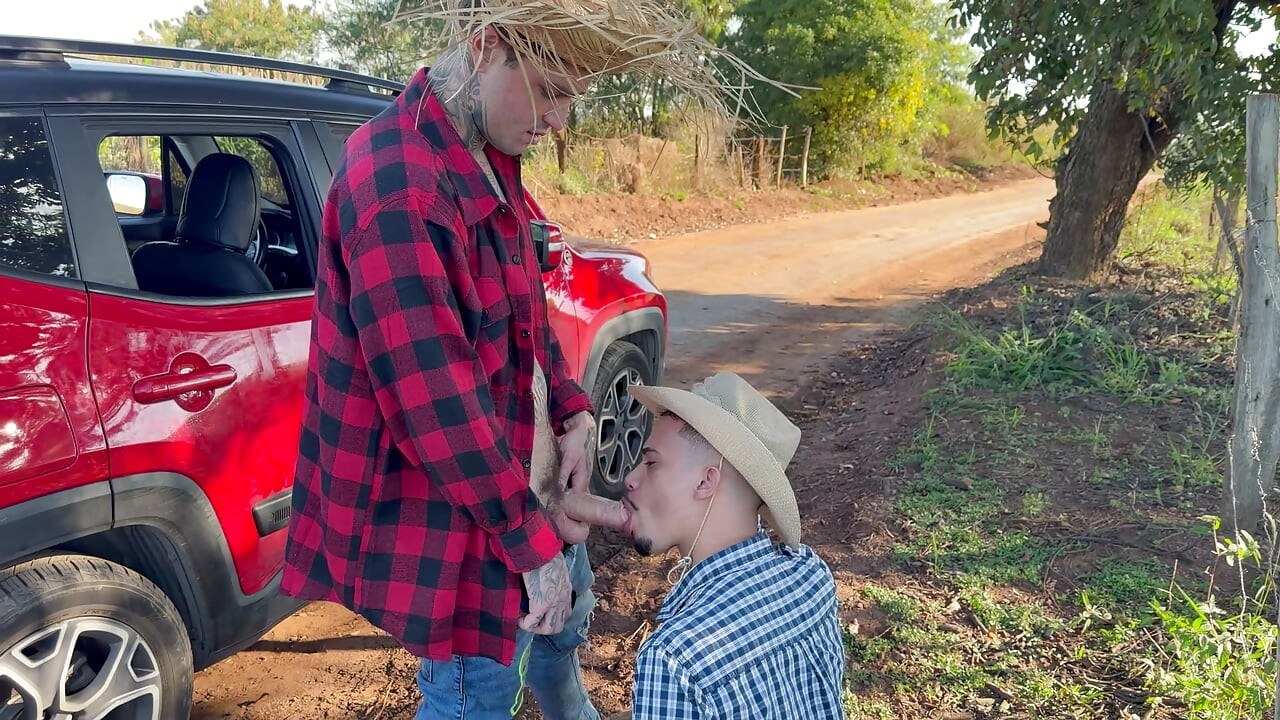 I got lost in the cornfield and needed help from the hot young farmer.