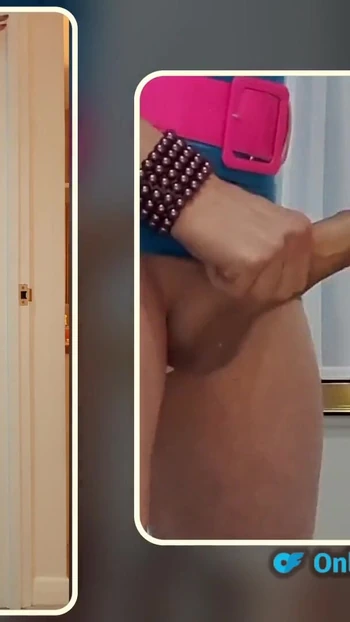 Captivating moment from "Big cock crossdresser Lucy face fucking MILF Lisa"