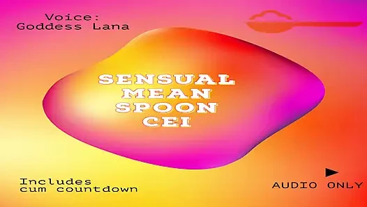 Чувственный, но средний CEI ложкой клип с обратным отсчетом спермы в комплекте