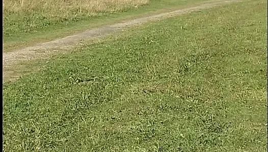 Outdoors with my boyfriend and my best friend