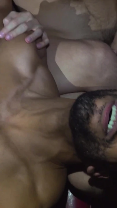 Spectacular moment from "Triple Cock Sucking Orgy"