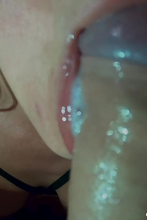 I Deepthroat His Huge Cock so Hard That the Cum Spills Back Out