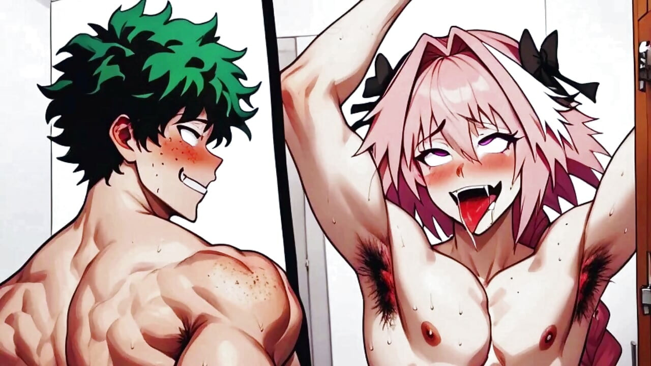 Anime Femboy Gets His Asshole Fucked by Stepdad. Compilation Very Hot and Dirty.