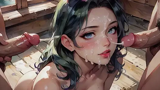Sensual Wife at Rancho do Mato: Husband Shares His Wife with Friend at Wooden House