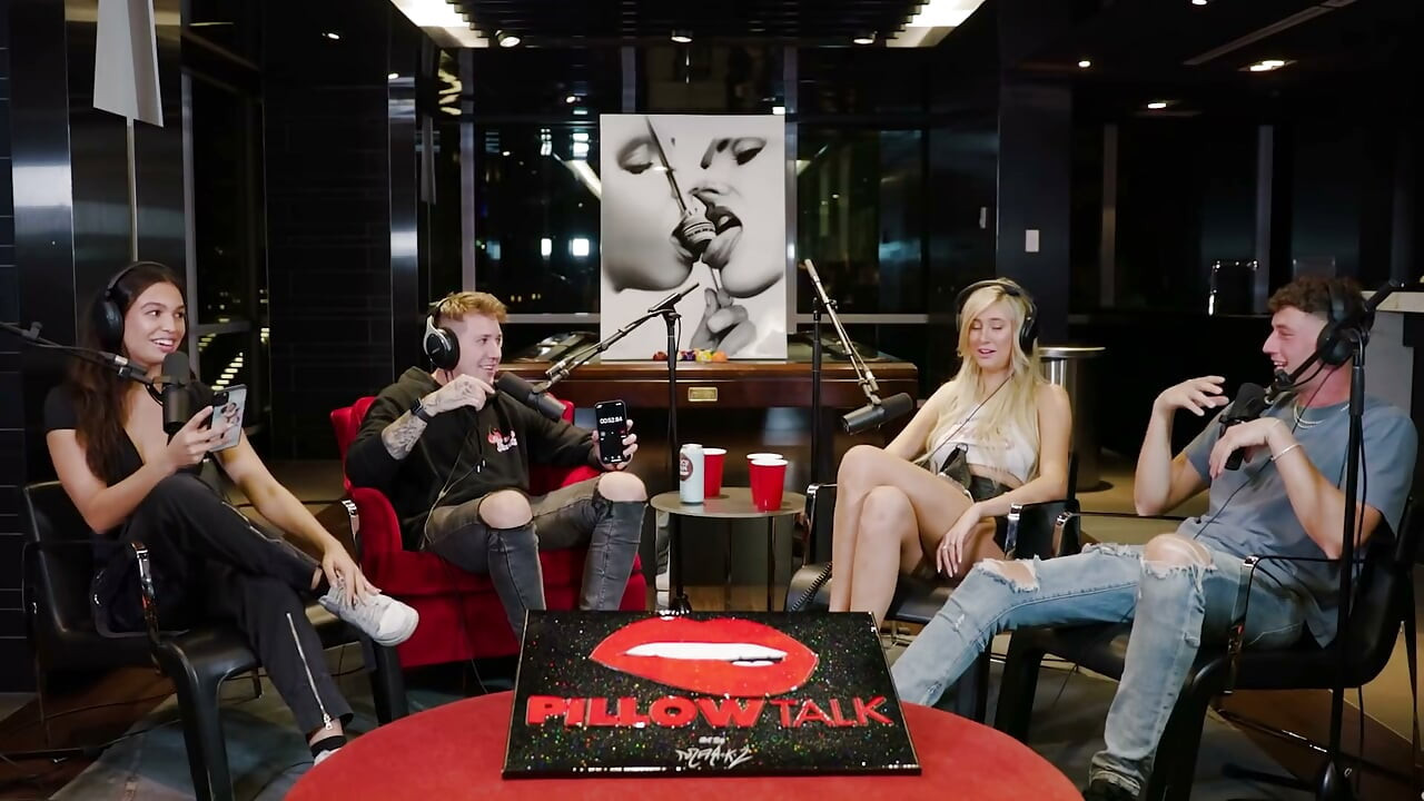 Double Date with Carly Lawrence and Joey Joy pillow Talk