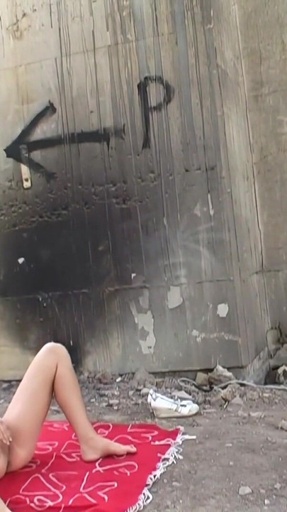 Jaw-dropping moment from "Old pervert Pavel Terrier fucks teen brunette Annie outdoors"
