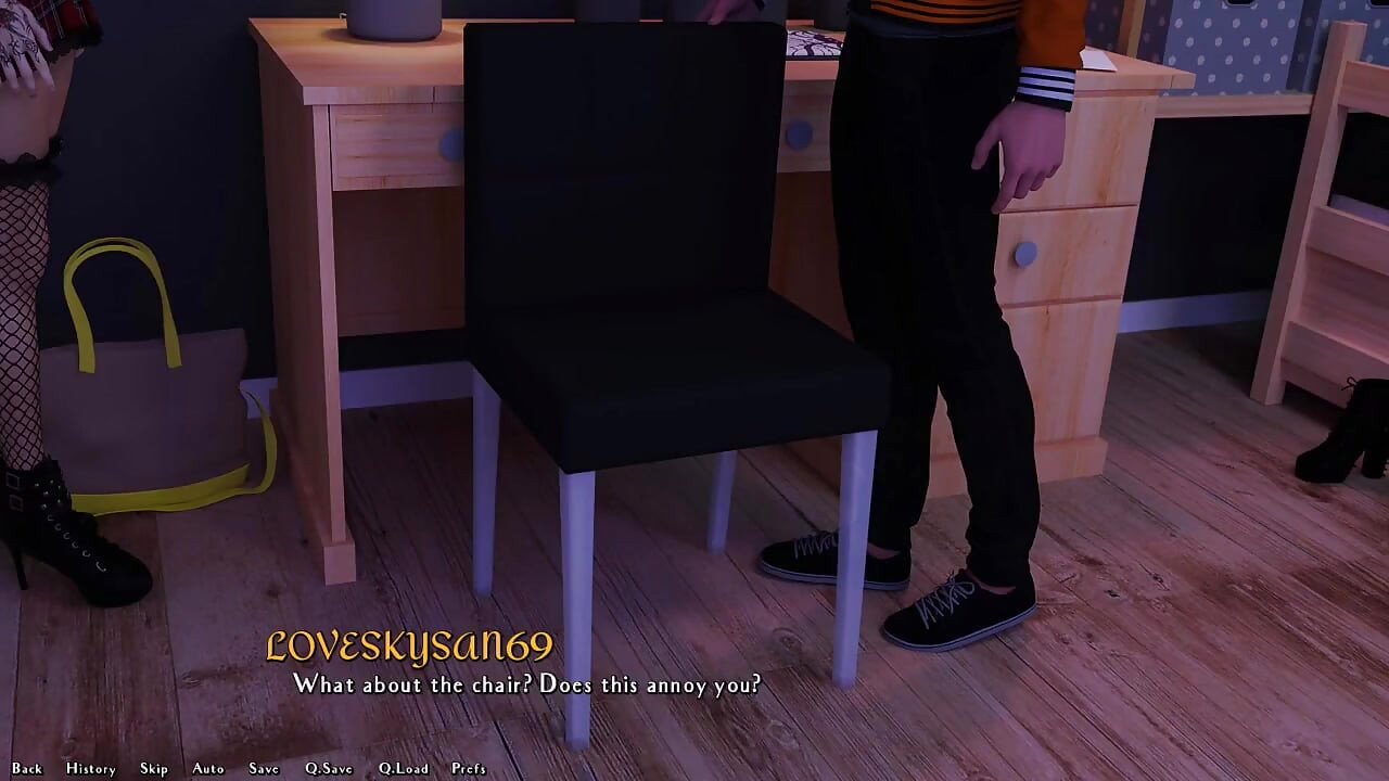 Being a Dik 0.7.0 Part 171 Hot Girl in Stocking and Skirt Sex by Loveskysan69