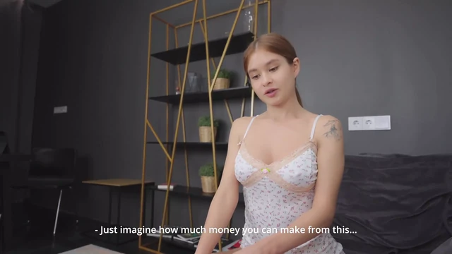 Slutty Busty Stepsister Wants to Make Cash in Porn. Will You Fuck Her?