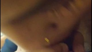 18 yo indian girl deep throat blowjob and swallow