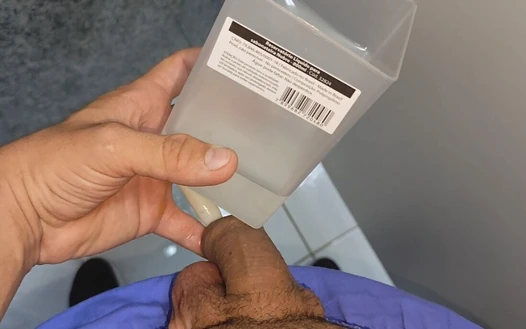 Garip nesne enjektör yarak deliğinden geçiyor