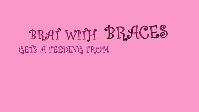 Brat with Braces gets her Feeding from Daddy: Cumpilation