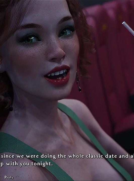 Being a Dik - Busty Redhead Girlfriend Sucks My Big White Cock in the Cinema