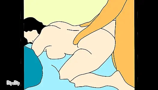 Sexy girl big ass enjoying the sex