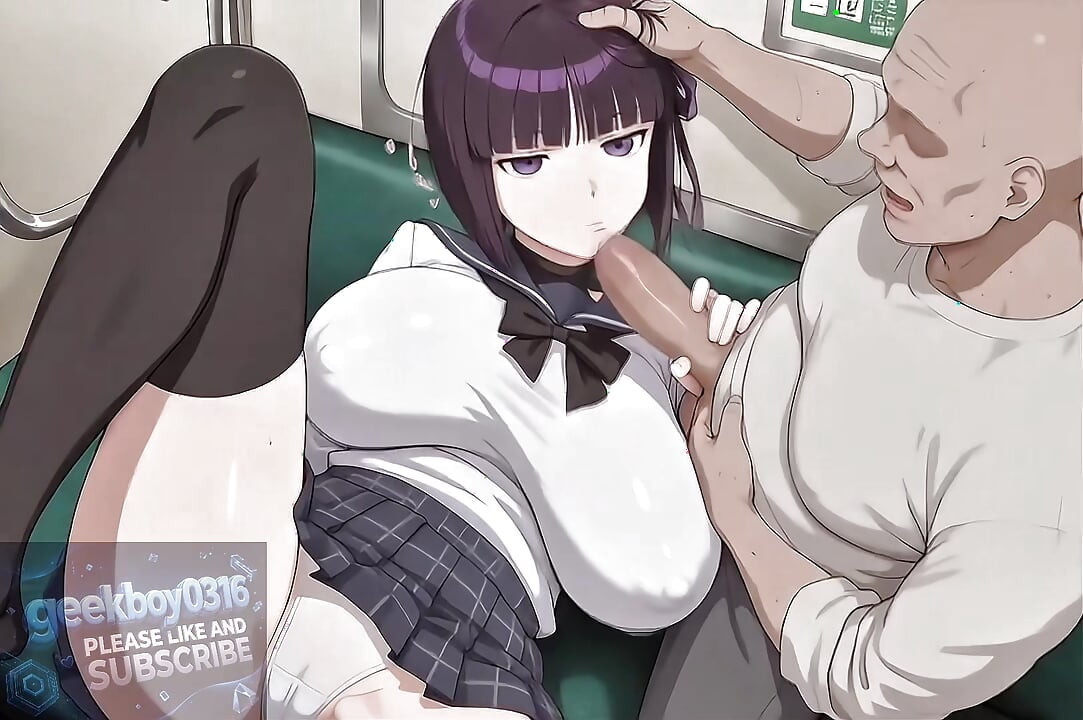 hentai ai video - Ugly Man Trapped On A Looping Empty Train With A Busty Ovulating Schoolgirl From Another Dimension