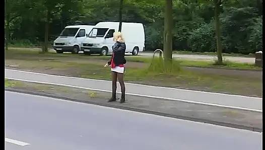 Hot German Outdoor Sex