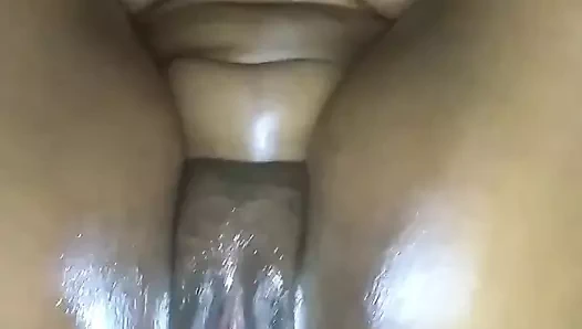 Beautiful juicy big booty ebony gets her pussy impaled by BBC! Part1