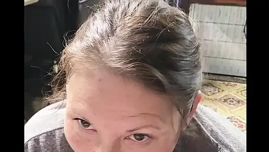 Super sexy cock sucking goddess loves tasting his cum she cums over and over loud orgasms with his cock fucking her face