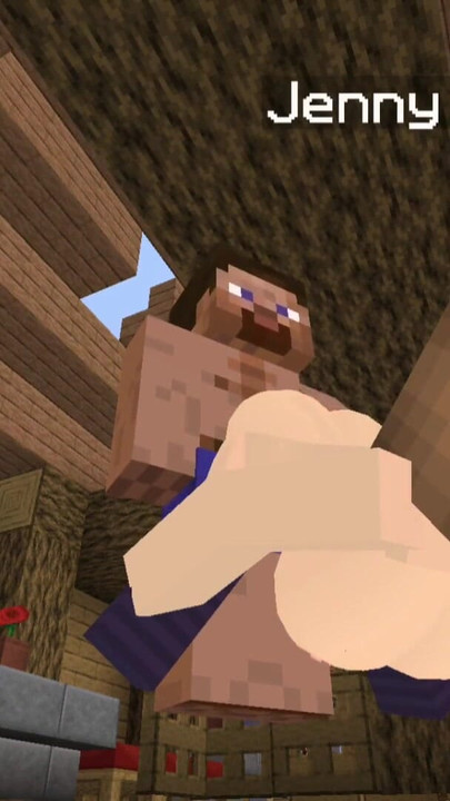 "Minecraft Jenny Mod Fapcraft Jenny için farklı seks animasyonları" dan unutulmaz bir an