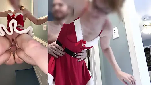 Xmas POV Creampie