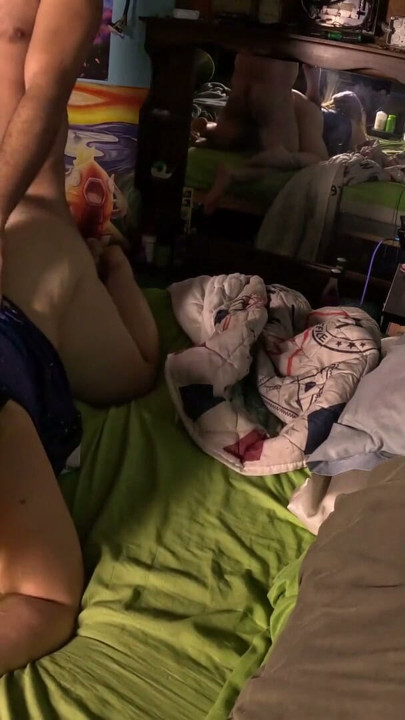 stepbrother uses me like a fuck doll roughly cream pieing my little pussy | Clip 1