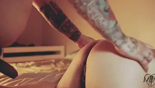 Chubby Guy Fucks BBW Latina Doggy and Anal