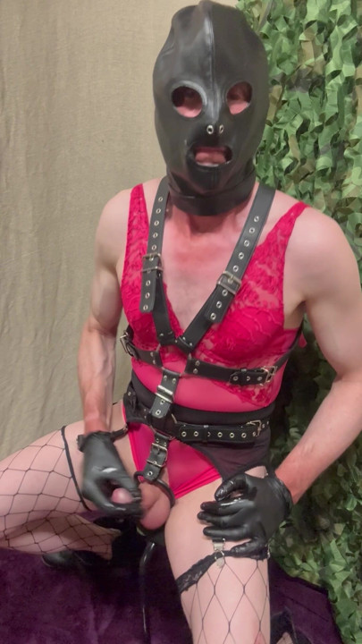 Masturbation In Pink Underwear