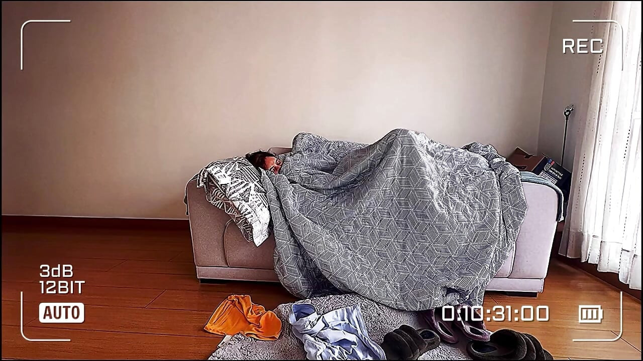 A couple of lesbians living their sex life