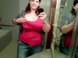 sexy chubby girl flashing big tits