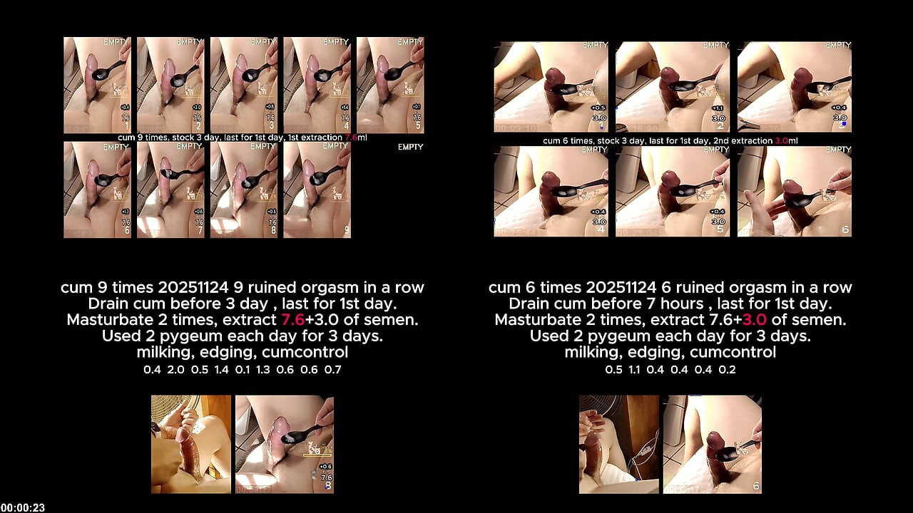 ruined orgasm 2 times in 1 day