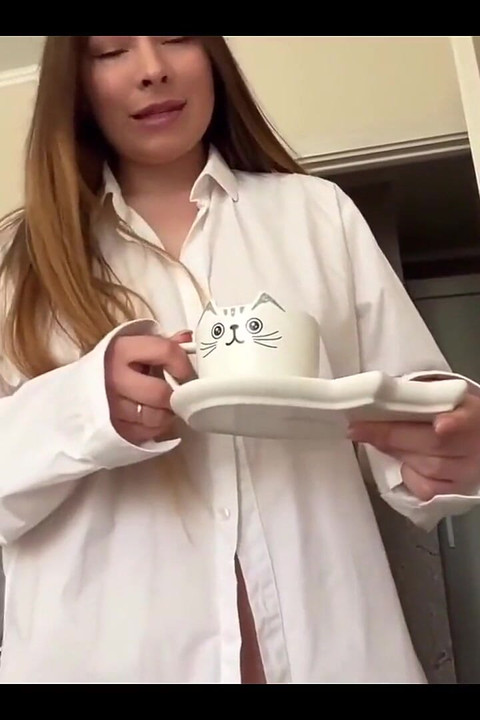 セックスフェラチオと美しい猫の物語