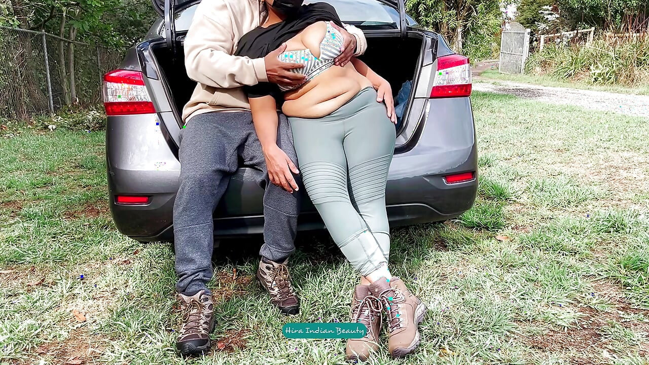 Romantic Love Making in Outdoor - Public Park Romance & Steamy Car Trunk Softcore Sex