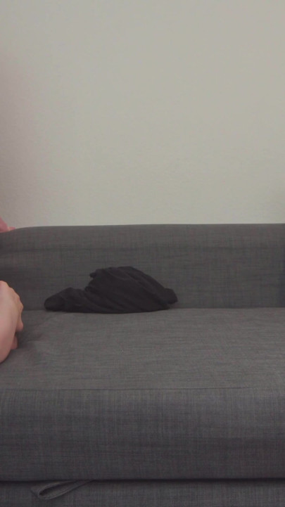 Freeusing Stepmom's Hands And Mouth In Front Of Girlfriend On Couch | Clip 1