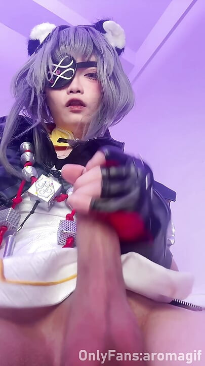 Arknights: Endfield - Sød stor kuk femboy Tangtang cosplay onanerer og cumshot
