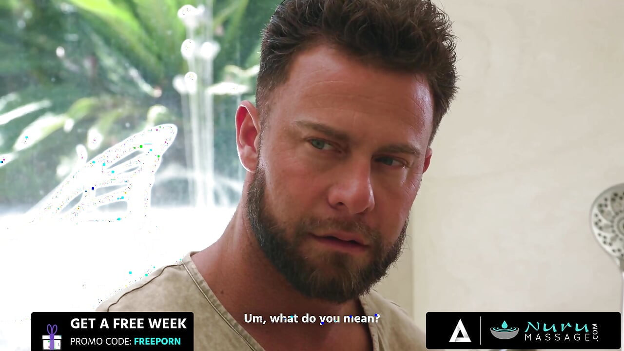 NURU MASSAGE - Jewel Diamant Rewards Neighbor With Oily Nuru Fuck And Cum In Mouth