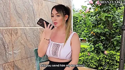 Busty Blonde Student Tatiana Alvarez Fucks Fitness Trainer Brian Evansx