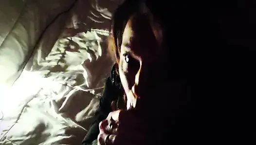 Smoking Blowjob in the Dark