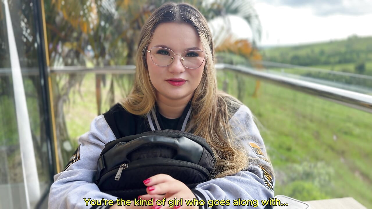 INNOCENT AND SHY COLLEGE NERD. We studied in a cabin in the woods and I found out that she was a nymphomaniac