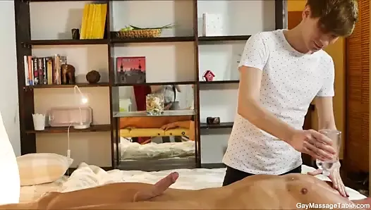 Hot Gay Massage Loves Dick Sucking And Ass Fucking